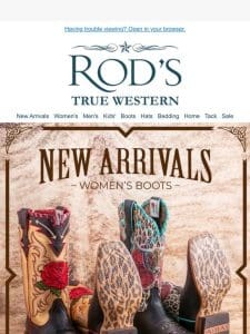 Just Arrived: Ariat’s Rodeo Quincy & Futurity Fort Worth Boots For Women