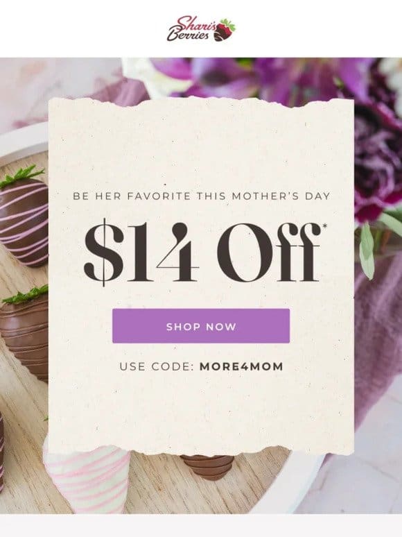Just For You: $14 Credit On Luxury Gifts For Mom