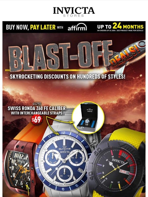 Just Launched BLAST-OFF DEALS❗️