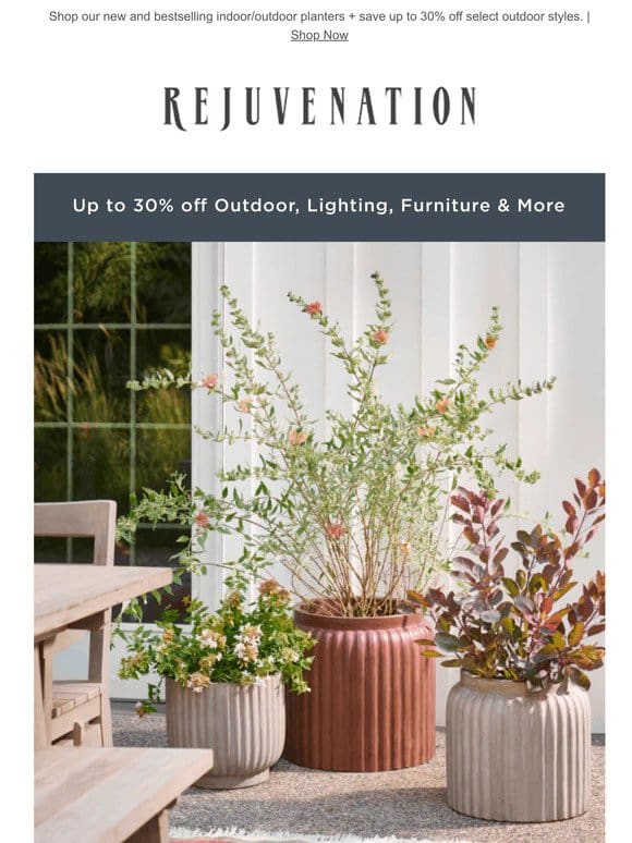 Just in: New planters for every space