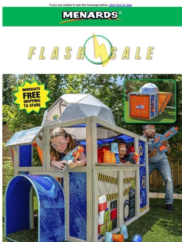 KidKraft Nerf? Geo Strike Headquarters Playset ONLY $149 After Rebate*!