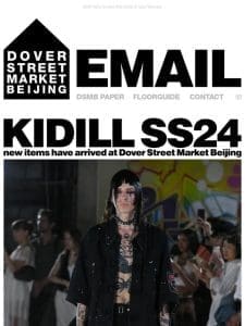 Kidill SS24 new items have arrived at Dover Street Market Beijing