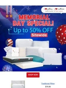 LAST CHANCE FOR THE MEMORIAL DAY SALE!