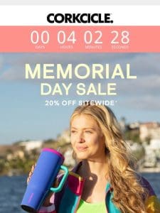 LAST CHANCE – Memorial Day Sale Extended!