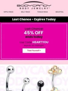 [LAST Chance] 45% OFF ?