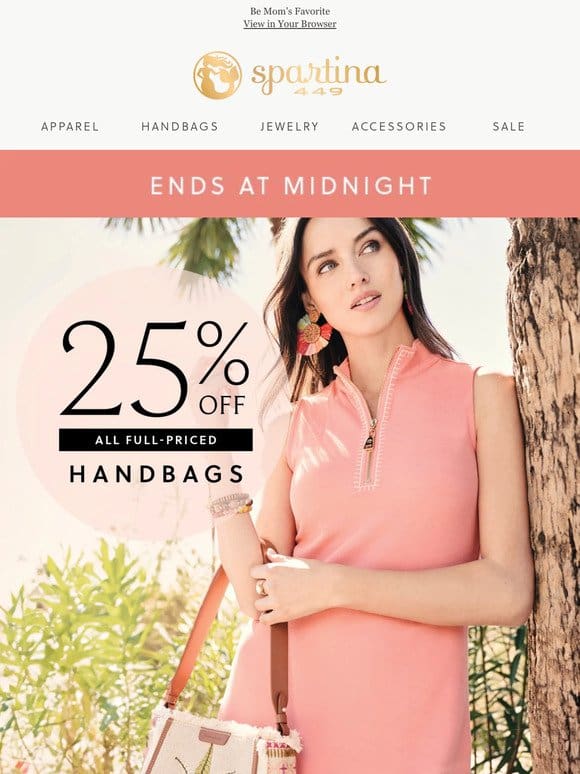 LAST DAY 25% OFF Handbags
