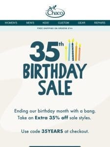LAST DAY ? Take extra 35% off sale items