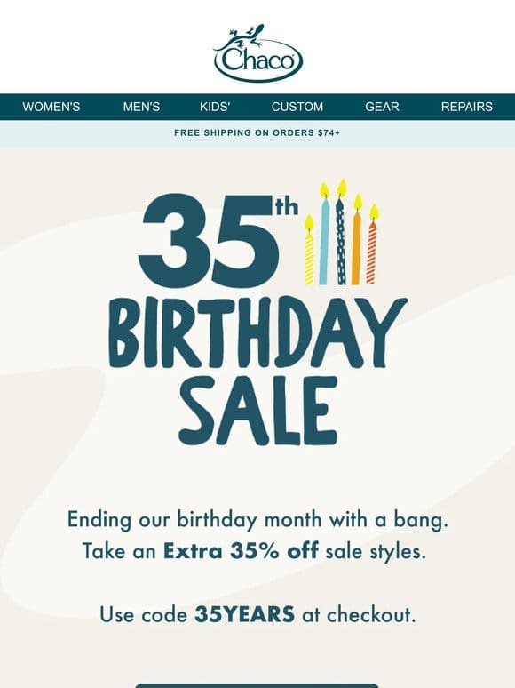 LAST DAY ? Take extra 35% off sale items