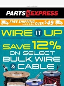 LAST DAY to wire it up and SAVE!