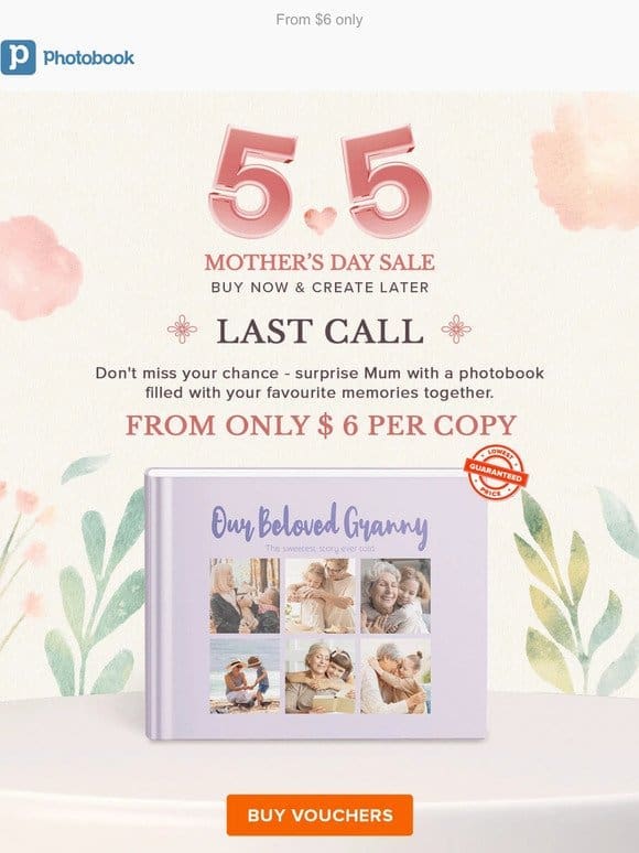 Last Call: Grab Your Mother’s Day Gift