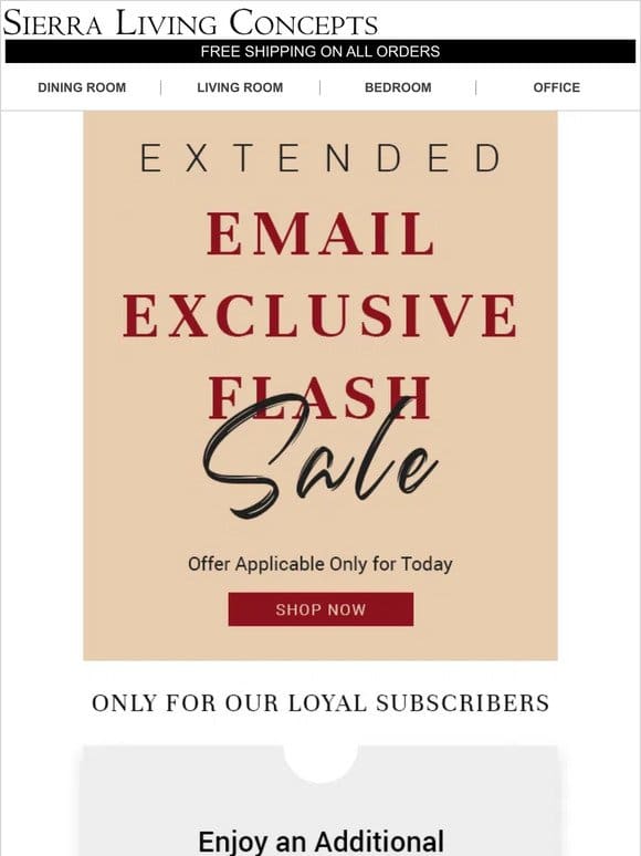 Last Call – Save 5% OFF Extra