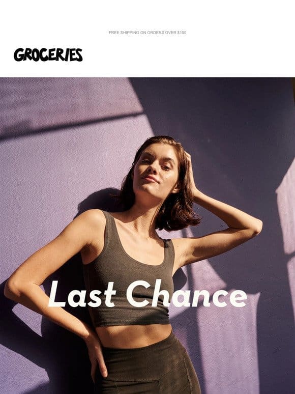 Last Chance (!) 25% Off Everything