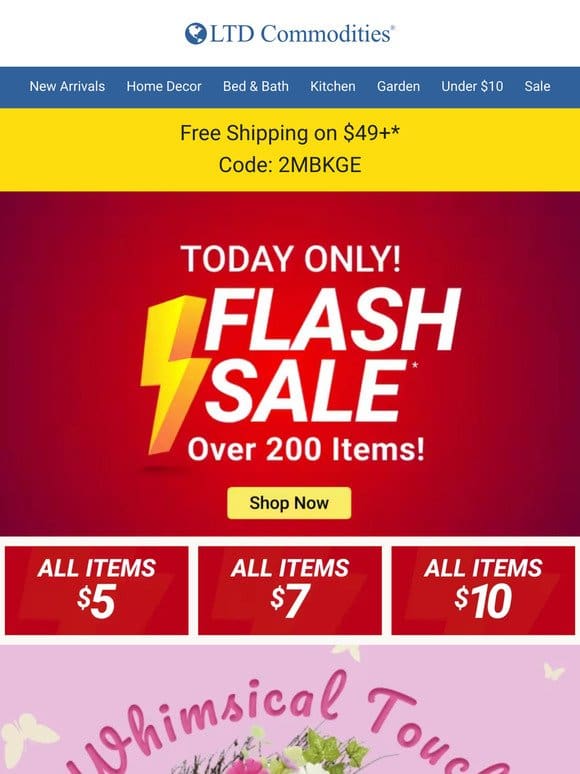 Last Chance Alert: Flash Sale Ends Soon!