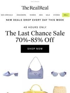 Last Chance Sale