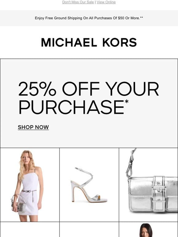 Last Day: 25% Off Occasion-Worthy Styles