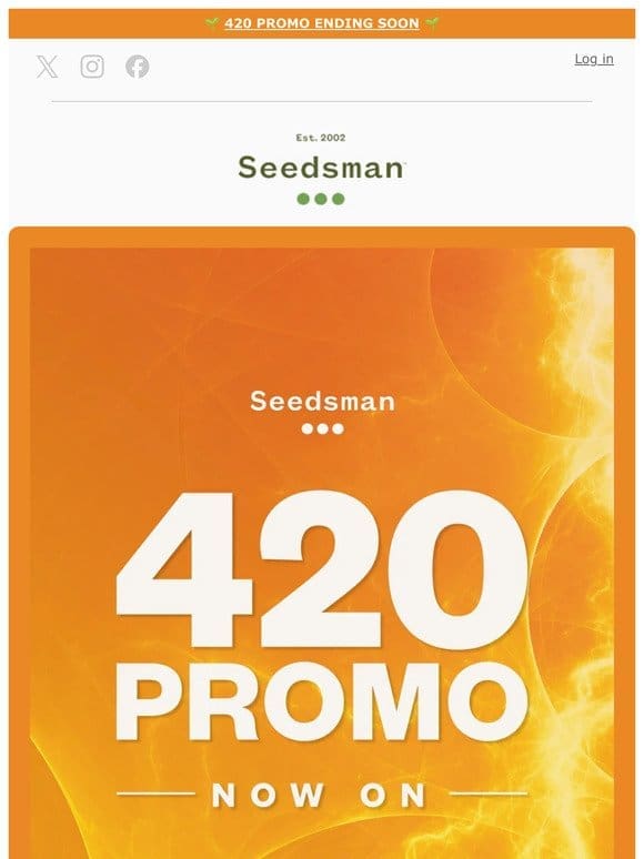 Last chance to shop 420- Don’t miss out