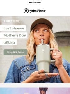 Last chance to sweeten mom’s day