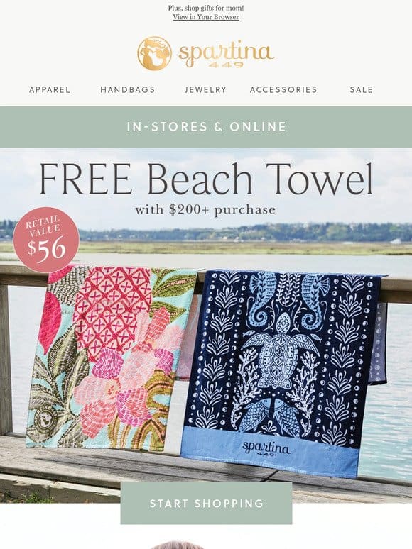 Limited Time: Get a FREE Beach Towel!