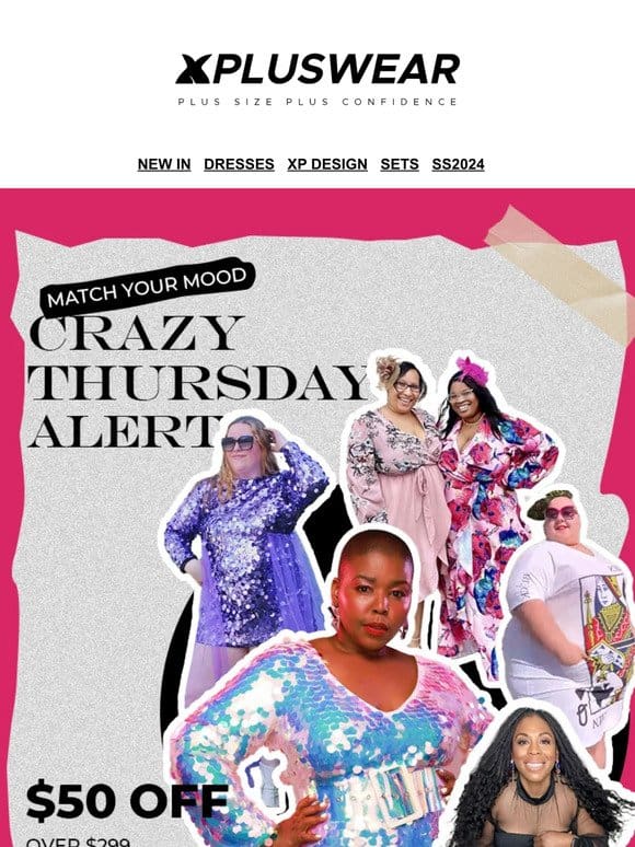 ?Limited-Time Offer: $50 OFF on Crazy Thursday!