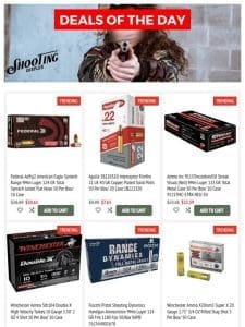 Load Up: Top Trends and Savings on New Guns & Ammo