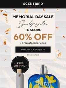 Long Weekend Steals: 60% Off and a FREE case
