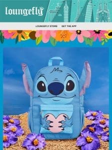 Loungefly Exclusive: Stitch Nylon Cosplay Backpack