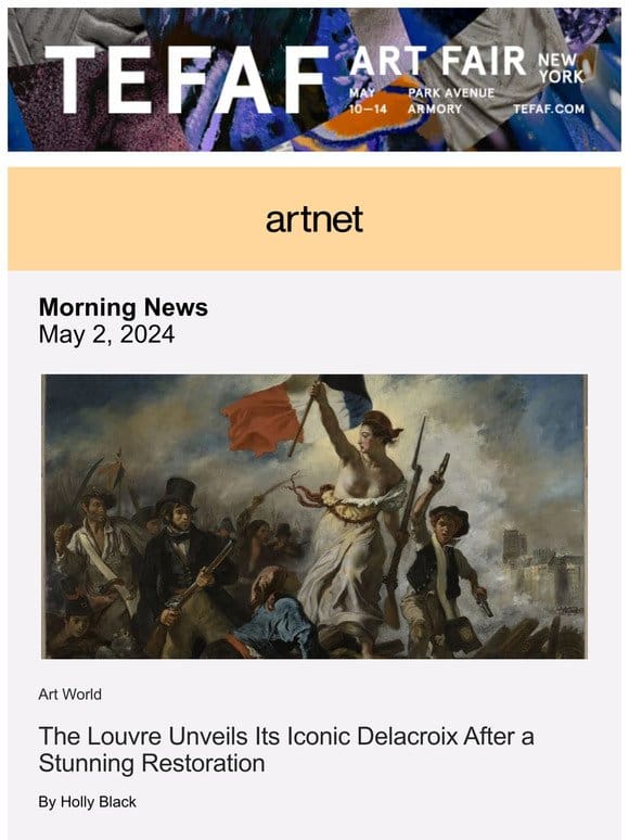 Louvre Unveils Stunning Delecroix Post Restoration