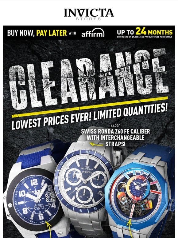 Lowest Prices EVER❗️  Watches On CLEARANCE❗