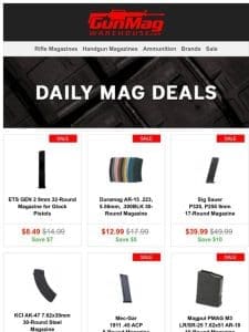 Mag Deals You Won’t Want To Miss | ETS Gen 2 Glock 9mm 32rd Mag for $9