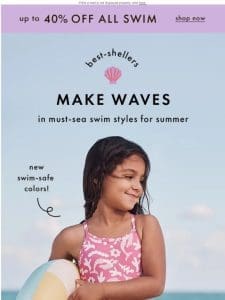 Make Waves In NEW Must-Sea Swim