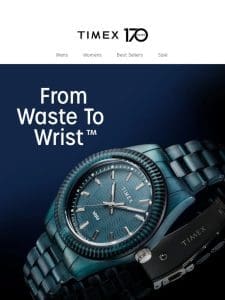 Make Waves with Eco-Friendly Watches