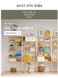 Make it modular: Our best-selling Ziggy Collection