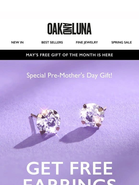 May’s Free Gift of the month is made for Mom