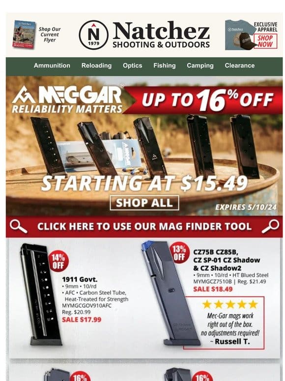 Mec-Gar Mags Up to 16% Off Right Now!