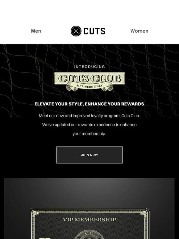 Meet Cuts Club: Our New Rewards Program