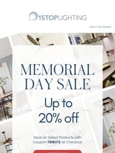 Memorial Day Deals Are Here