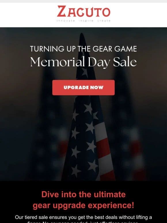 Memorial Day Sale Continues