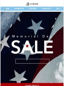 Memorial Day Sale   Enjoy UP TO 80% OFF