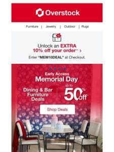 Memorial Day Sale = HUGE Savings