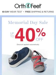Memorial Day Sale is still ON