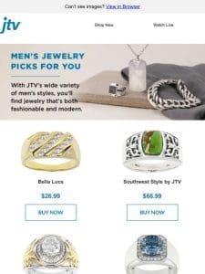 Men’s Jewelry Favorites for you!