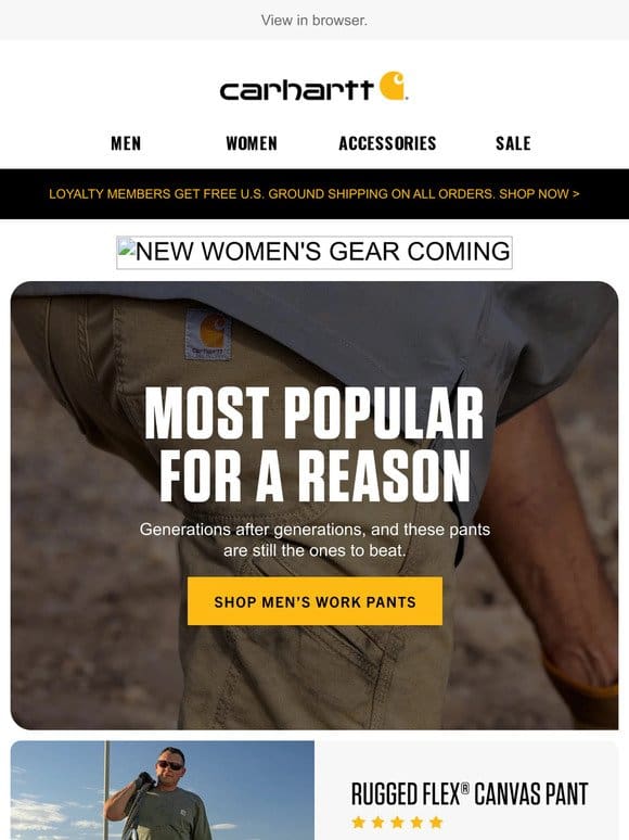 Men’s most popular pants all in one place