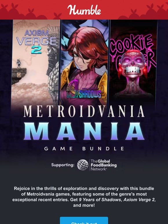 Metroidvania Mania unlocked!