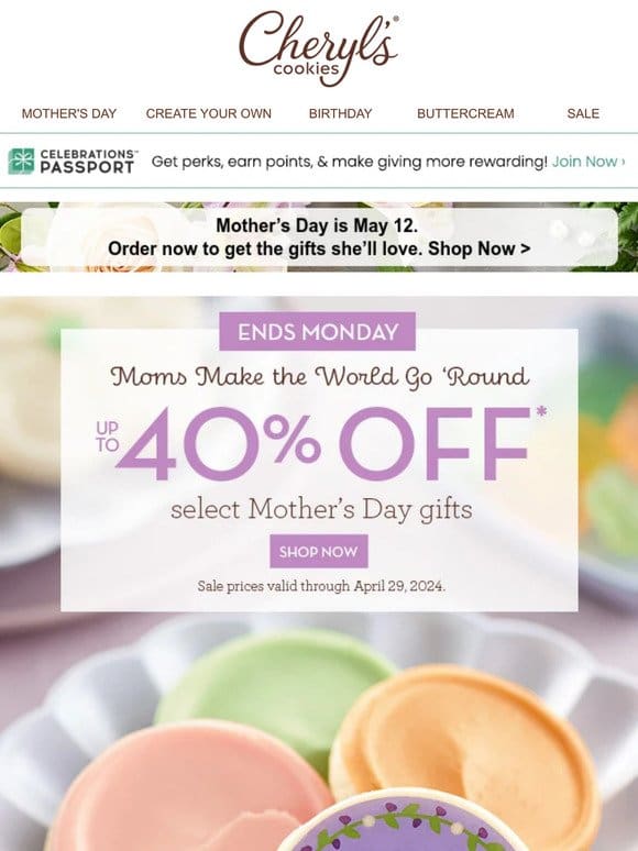 Mom deserves the best gifts – now up to 40% off.