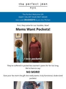 Moms Love Pockets