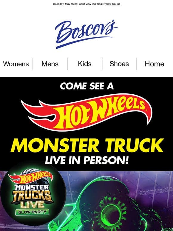 Monster Truck Photo Opportunity at Berkshire Mall!