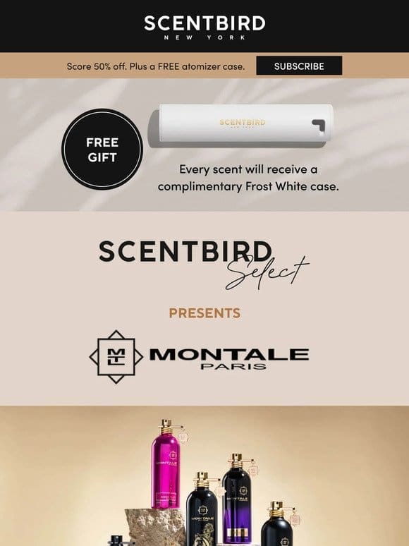 Montale Parfums， Now a Scentbird Select Exclusive