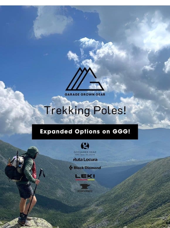 More Trekking Poles on GGG!
