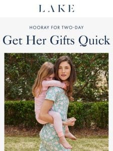 Mother’s Day: Two-day shipping ends tonight