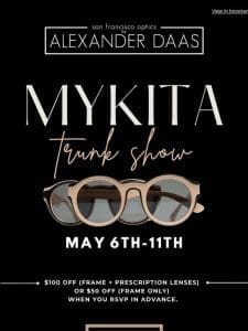 Mykita Trunk Show May 6-11th [view the full collection!]